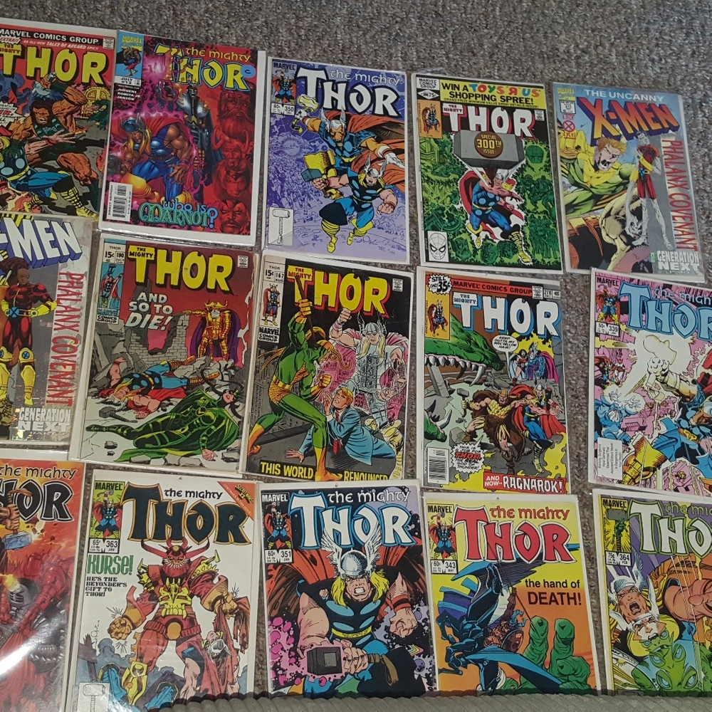 Thor Comic books. Collectibles. (might be vintage)